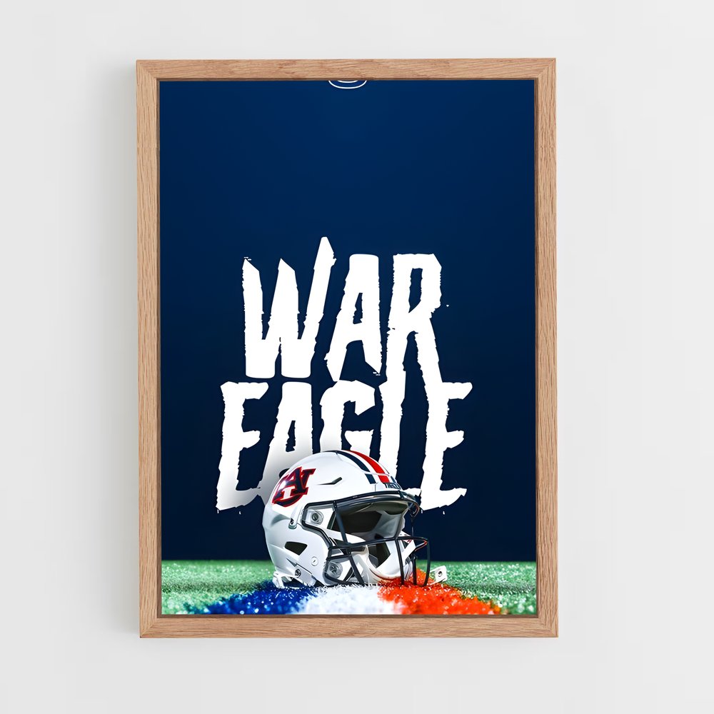 Poster War Face Auburn – affiche Basketball (vue 4)
